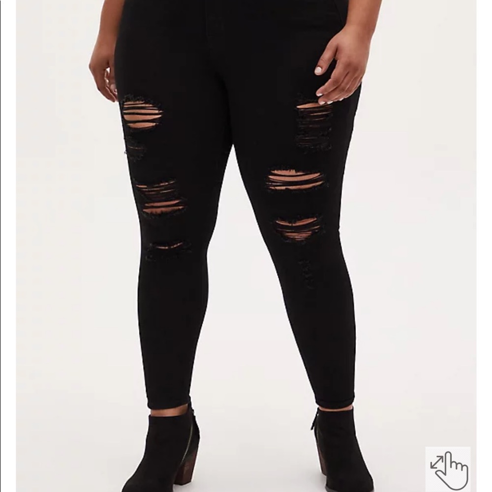 SKY HIGH SKINNY JEAN - PREMIUM STRETCH BLACK
